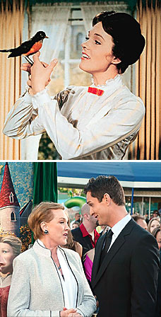 Julie Andrews and Rupert Everett